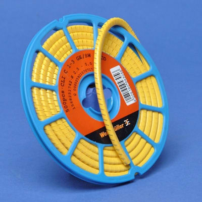 WEIDMUELLER Kabelmarkering CLI 1-3 GE/SW / CD 1568251742