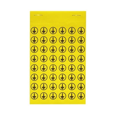 WEIDMUELLER Coderingmaterial SYMBOL-PACK 14X14 ERDE 1685690002
