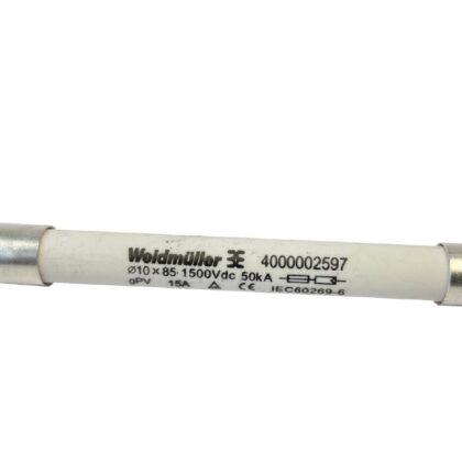 WEIDMUELLER Fusermedium FUSE WSFL 10X85 15A 1K5V GPV 4000002597