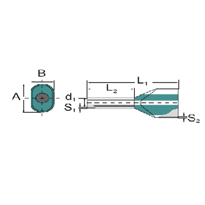 WEIDMUELLER Twin adereindhulzen H 10.0/26 ZH IVOOR HULS 9037340000