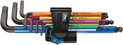 Wera 950/9 Hex-Plus Multicolour HF 1 Stiftsleutelset