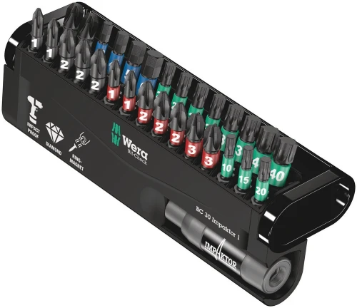 Wera Bit-Check Impaktor bits assortiment set (30-delig) WER05057690001