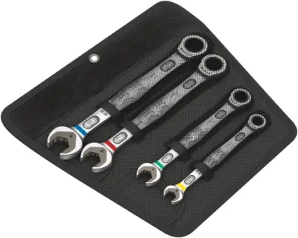 Wera 6000 Joker 4 Set 1 Steek- en ringratelsleutel-set WER05073290001