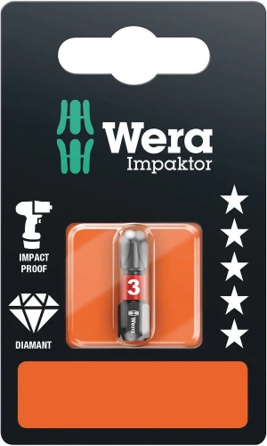 Wera 851/1 IMP DC bit impact PH 3 x 25 mm Phillips WER05073917001