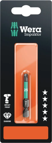 Wera 867/4 IMP DC bit Impact TX 40 x 50 mm Torx WER05073967001