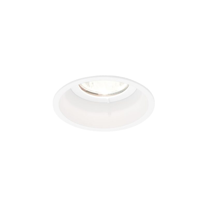 WEVER & DUCRE DEEP 1.0 MR16 textuur wit GU5.3 springveren 112110W0