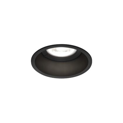 WEVER & DUCRE DEEP 1.0 PAR16 textuur zwart GU10 springveren 112120B0