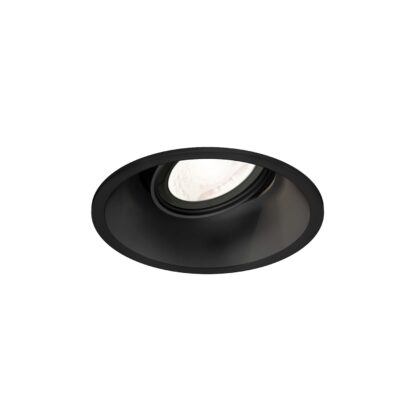 WEVER & DUCRE DEEP ADJUST 1.0 PAR16 textuur zwart GU10 springveren 112320B0