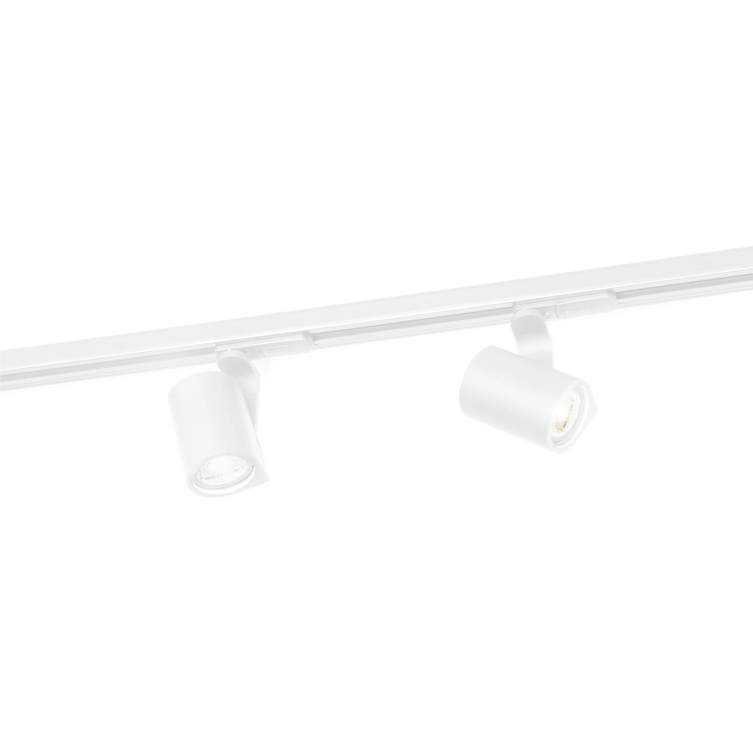 WEVER & DUCRE SQUBE ON TRACK 1.0 PAR16 textuur wit GU10 incl. 1-fase track adapter 144120W0