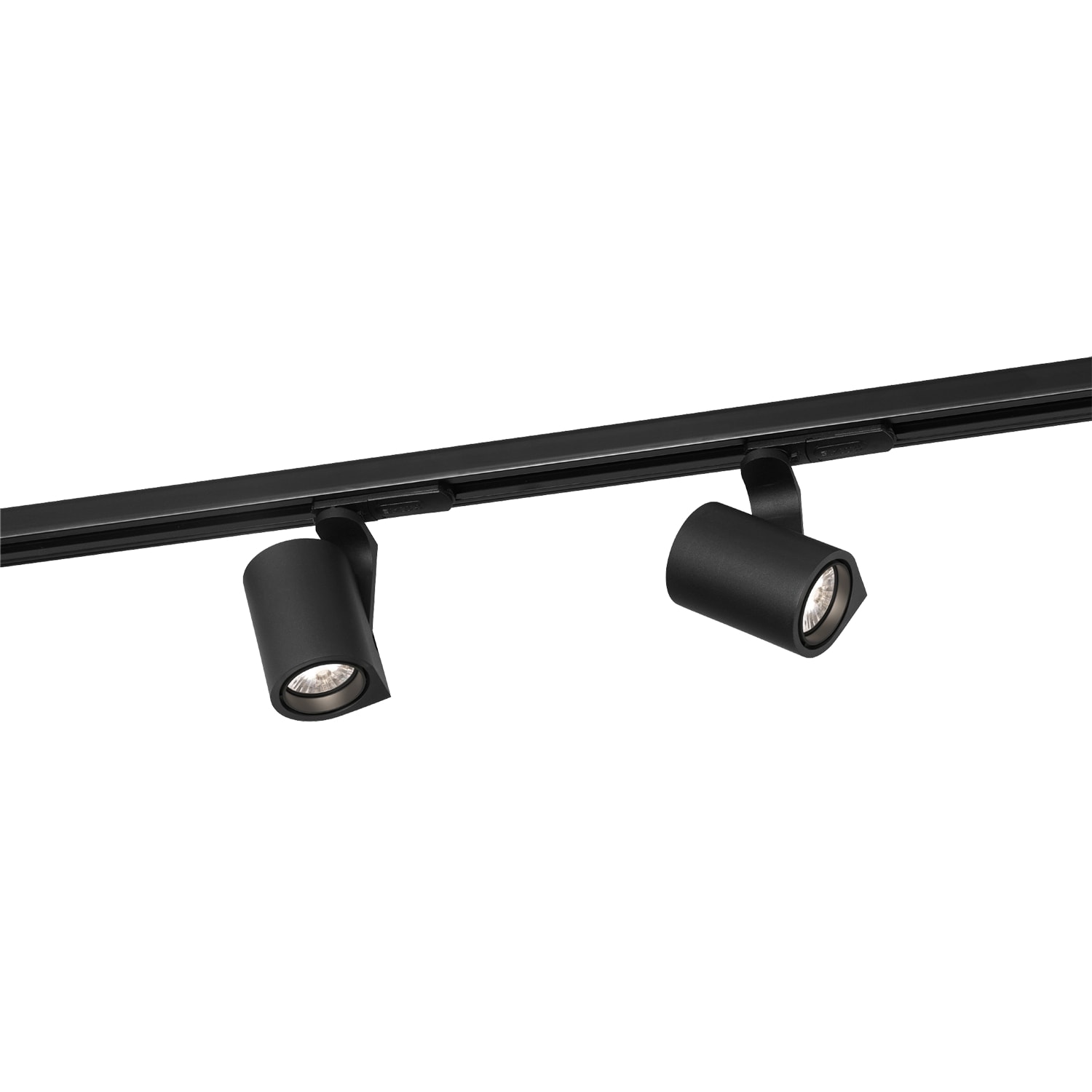 WEVER & DUCRE SQUBE ON TRACK 1.0 LED textuur zwart 2700K 144168B3