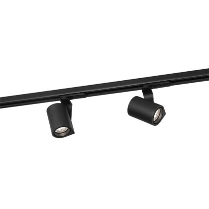 WEVER & DUCRE SQUBE ON 1-PHASE TRACK 1.0 LED 1800-3000K B 6W 220-240VAC DIM CRI90 144168B9