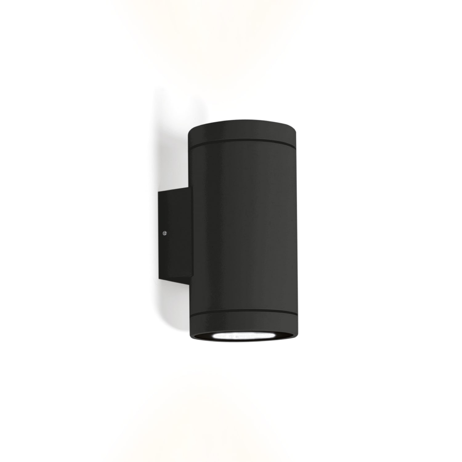WEVER & DUCRE TUBE 2.0 PAR16 textuur zwart GU10 muur buiten up/down rond 711220B0