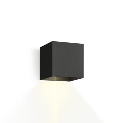 WEVER & DUCRE BOX 1.0 LED textuur zwart 3000K muur buiten 748168B5