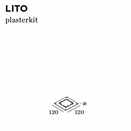 WEVER & DUCRE LITO NEW PLASTER KIT - SMALL 90017119