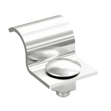 WIBE Profielklem 43 Warmverzinkt plaatstaal 707511