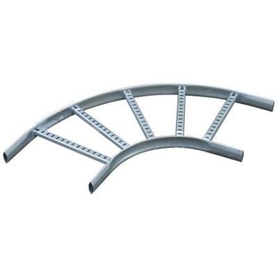 WIBE 90° binnenbocht 15 Warmverzinkt plaatstaal Breedte: 400 mm 716070