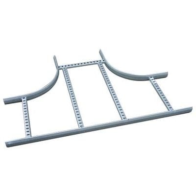 WIBE T-stuk 16 Warmverzinkt plaatstaal Breedte: 400 mm 716197