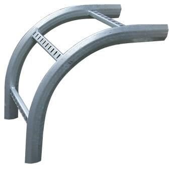 WIBE Stijg-/vervalstuk 18 Warmverzinkt plaatstaal Breedte: 200 mm 718177