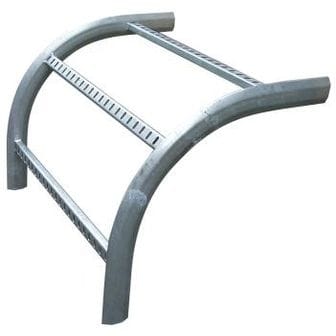 WIBE Stijg-/vervalstuk 18 Warmverzinkt plaatstaal Breedte: 600 mm 718182