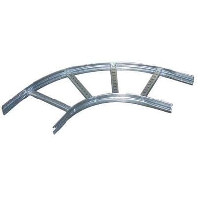 WIBE 90° binnenbocht 15 Sendzimir verzinkt plaatstaal Breedte: 300 mm 723062