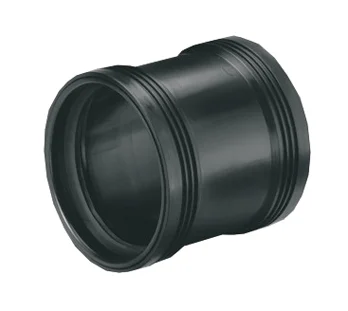 Wavin PP manchetmof 110mm FF afvoer/sanitair zwart BENOR-keur Wavin Wafix PP 3410011000