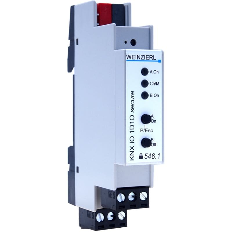 Weinzierl KNX IO 546.1 Secure (1D1O) - KNX 1-10V dimactor 10-v WZ5337