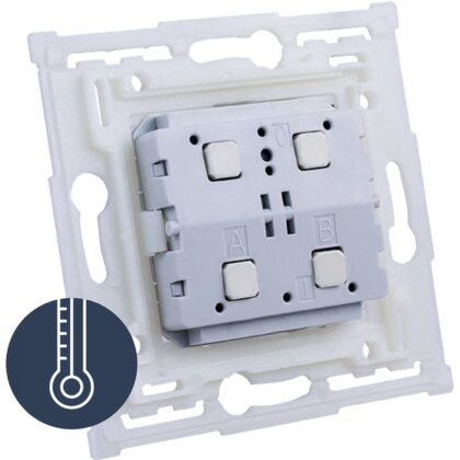 Weinzierl Weinzierl KNX TP drukknopinsert + temp 420.1 secure - voor Niko 2/4v WZ5528