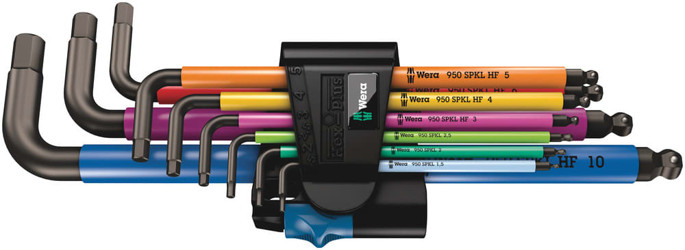 Wera 950/9 Hex-Plus Multicolour HF1