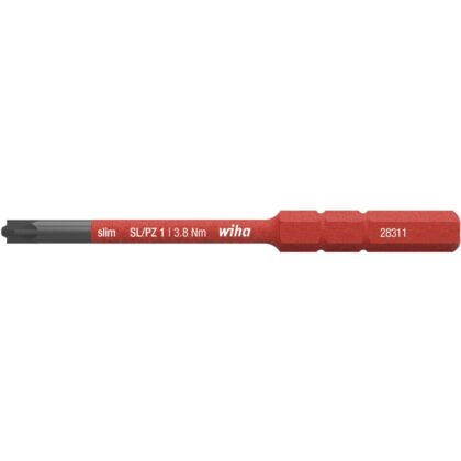 Wiha Bit slimBit electric PlusMin/Pozidriv SL/PZ1 x 75mm 34589