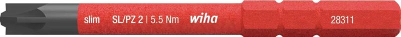 Wiha Bit slimBit electric PlusMin/Pozidriv SL/PZ2 x 75mm 34590