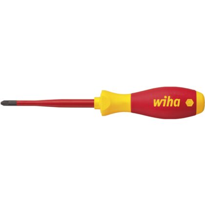 Wiha Schroevendraaier SoftFinish electric slimFix PlusMin/Pozidriv SL/PZ1 x 80mm 36329