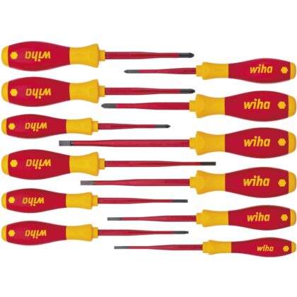 Wiha Schroevendraaierset SoftFinish electric slimFix 12-delig