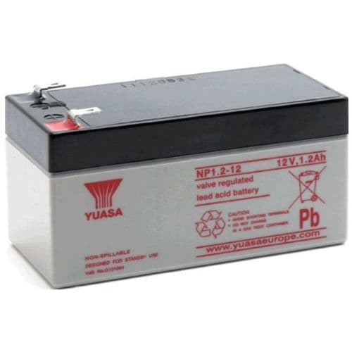 Yuasa NP batterij 12v 1.2ah NP1.2-12