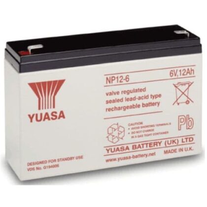 Yuasa NP batterij 6v 12ah NP12-6