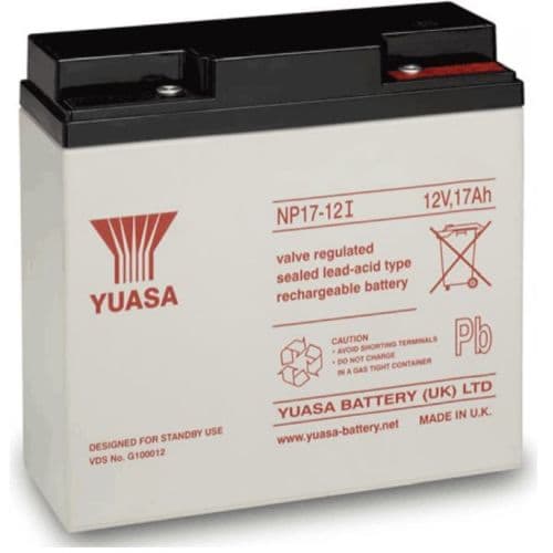 Yuasa NP batterij 12v 17ah NP17-12