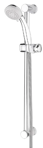 C50 doucheset 600 mm - handdouche 3 standen (8 l/m) - flexibel 1600 mm - chroom Z0217667SLS17