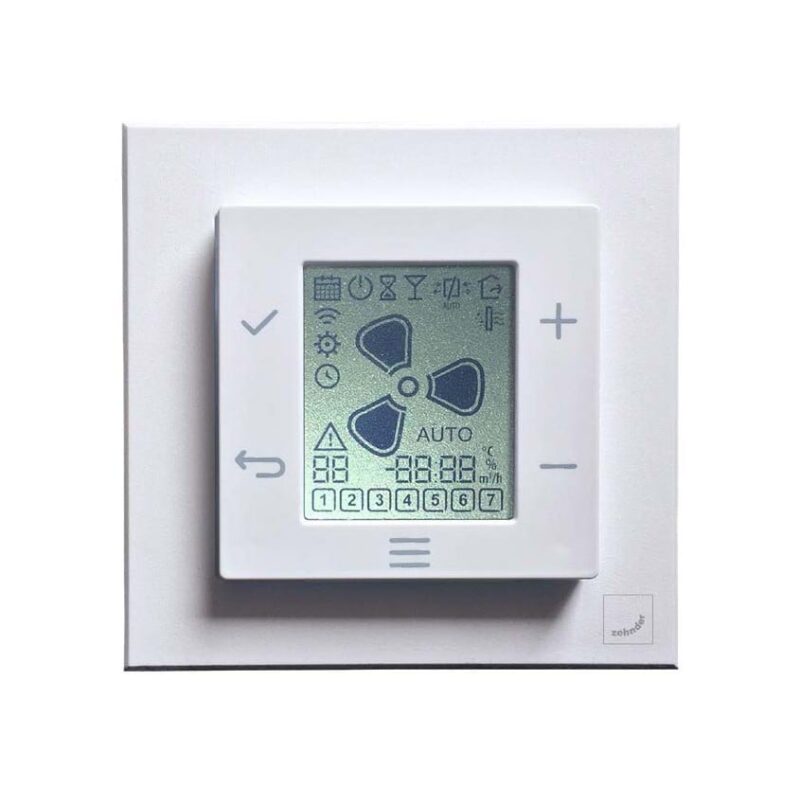ZEHNDER ZEHNDER EVO Sense - Draadloze bediening met LCD scherm 471100018