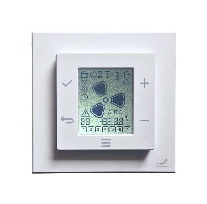 ZEHNDER ZEHNDER EVO Sense - Draadloze bediening met LCD scherm 471100018