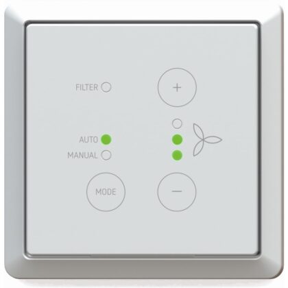 ZEHNDER ComfoNet Switch C67 - 5-Standenschakelaar - ComfoAir Q / Flex (incl. opbouwdoos) 655010255