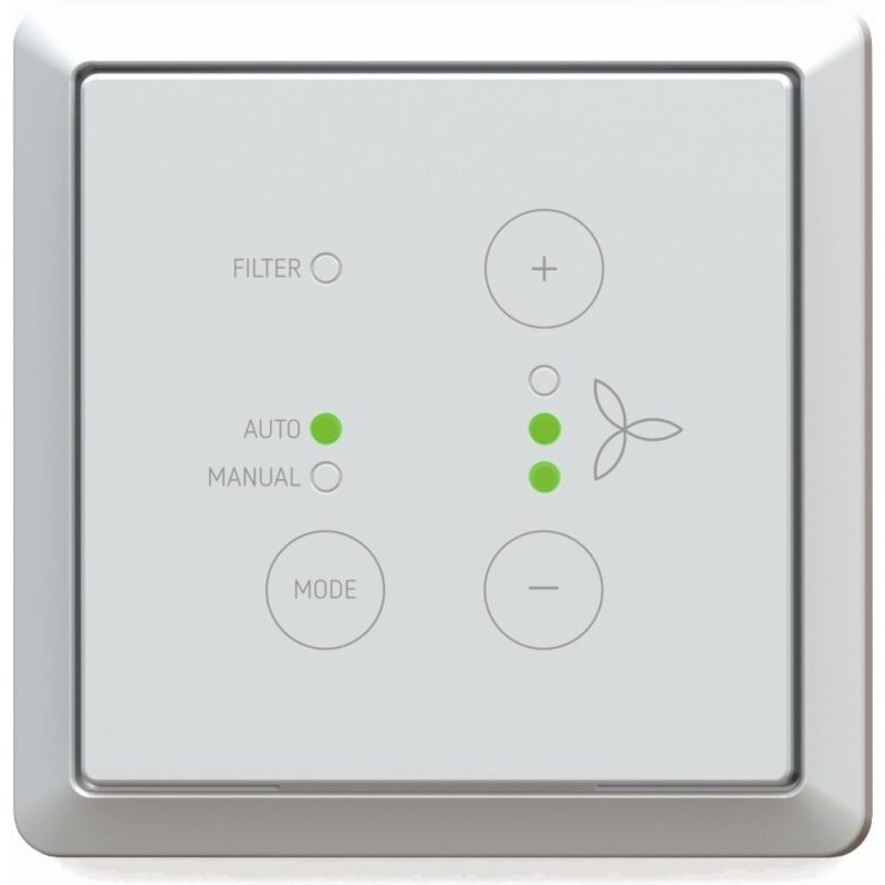ZEHNDER ComfoNet Switch C67 - 5-Standenschakelaar - ComfoAir Q / Flex (incl. opbouwdoos) 655010255