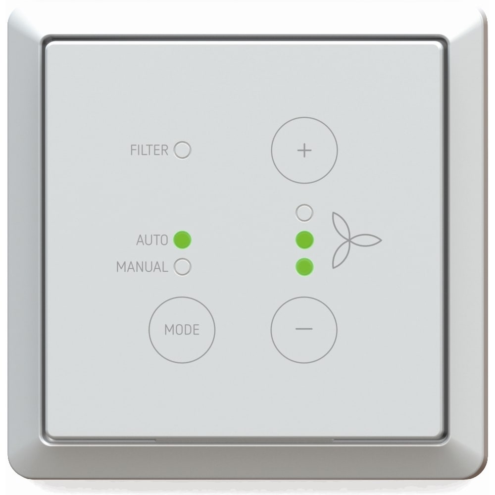ZEHNDER ComfoNet Switch C67 - 5-Standenschakelaar - ComfoAir Q / Flex (incl. opbouwdoos) 655010255