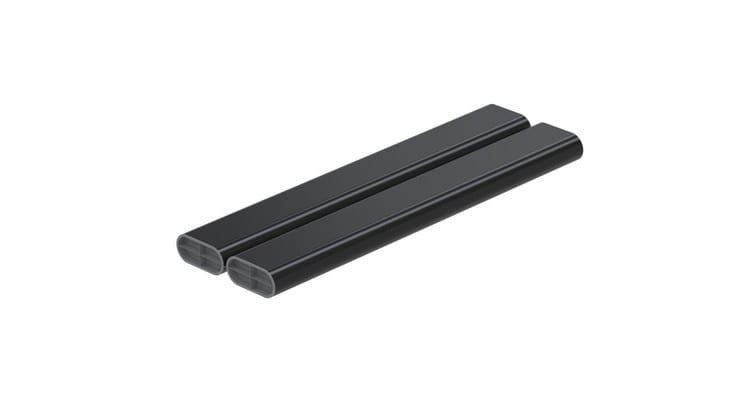 ZEHNDER CK150 Plus kanaal set van 2 kanalen  L1000mm - met deksels (beton en dekvloer) 990322052