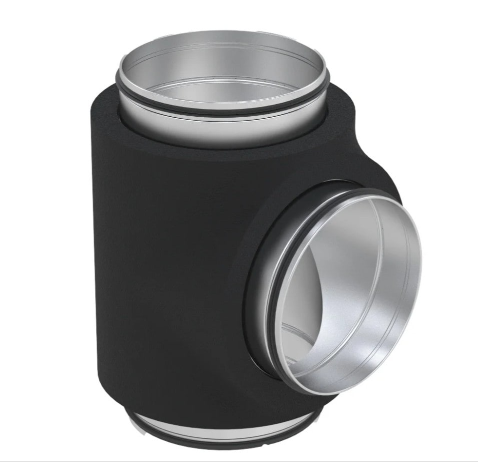 ZEHNDER ComfoPipe Compact T-stuk met dichting DN200-160 990326321