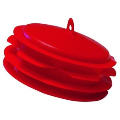 ZEHNDER ComfoTube 90 - Deksel voor tijdelijke afsluiting - zwart - 10st 990328263