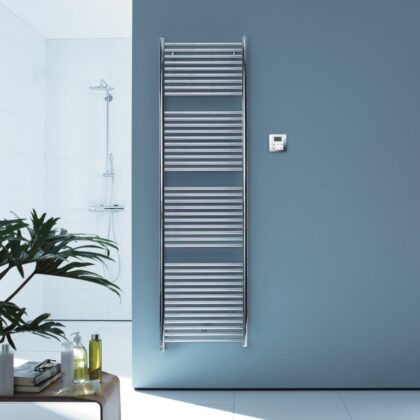 ZEHNDER Handdoekdroger TOGA bad elek. H1810xB760 1500W 36kg 0557 TimerMemo BT TE-180-075/TF RAL0557