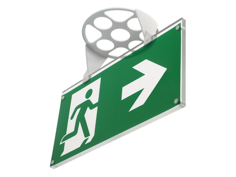 ZEMPER ACC. METHA. OPP. SPAZIO LUZ WIT - PLAFONDMONTAGE ALS0011