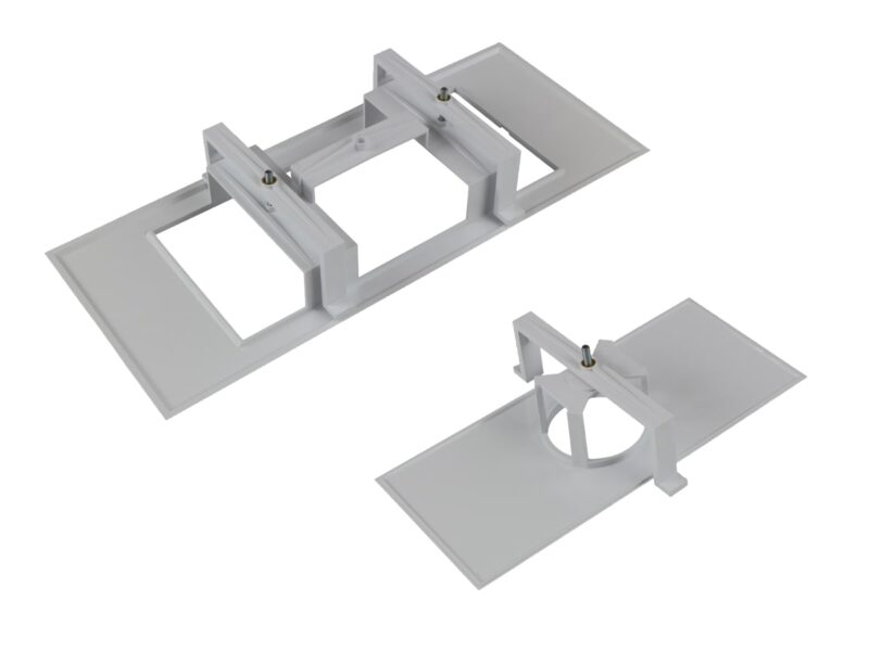 ZEMPER ACC. VER.KADER SPAZIO UNIVERSEEL GROOT GAT- WIT AMU8003