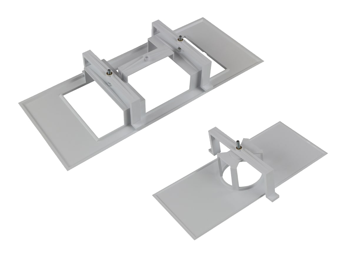 ZEMPER ACC. VER.KADER SPAZIO UNIVERSEEL GROOT GAT- WIT AMU8003