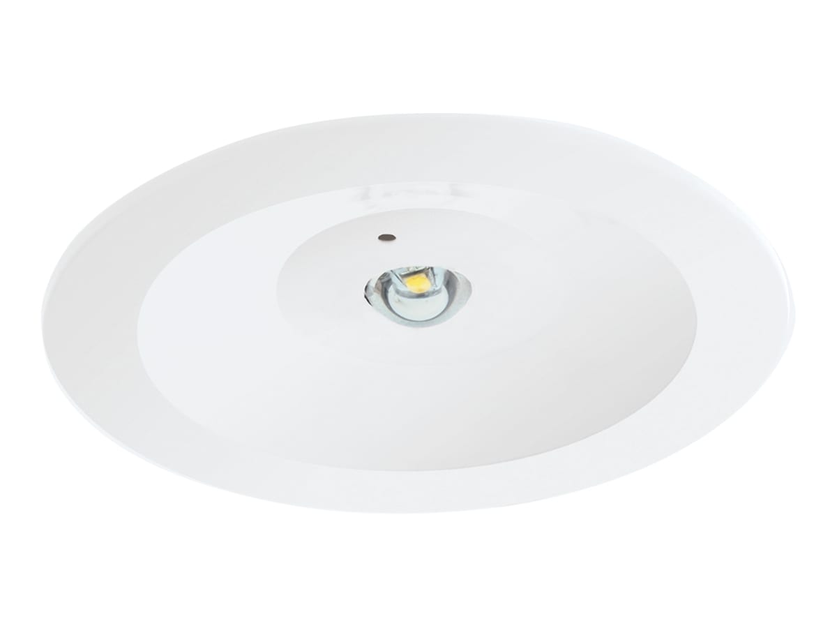 ZEMPER SPAZIO ROUND A ZELFTEST 280lm NP 1h IP42/IK04 WIT 230V 50Hz LSR3250LX