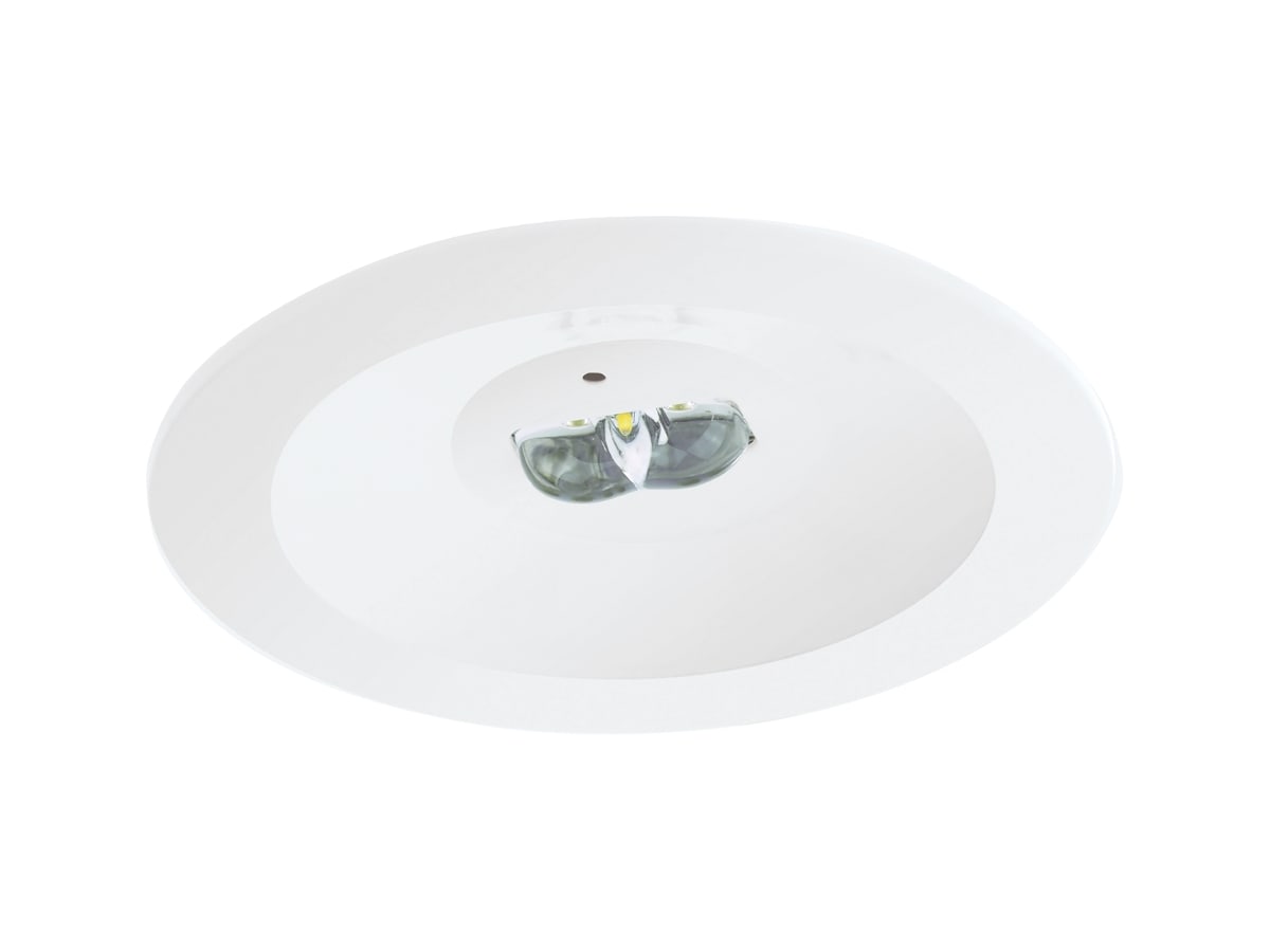 ZEMPER SPAZIO ROUND P ZELFTEST 280lm NP 1h IP42/IK04 WIT 230V 50Hz LSR3251LX